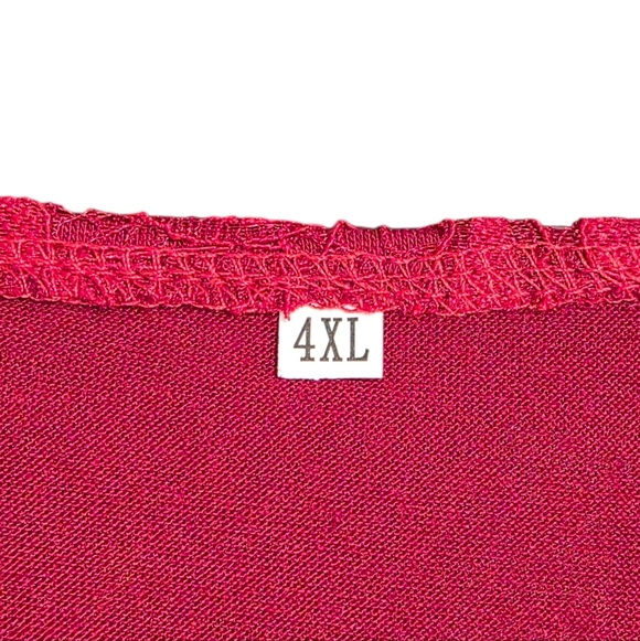 Bedoar Red Lace Dress 4XL - Picture 3 of 5